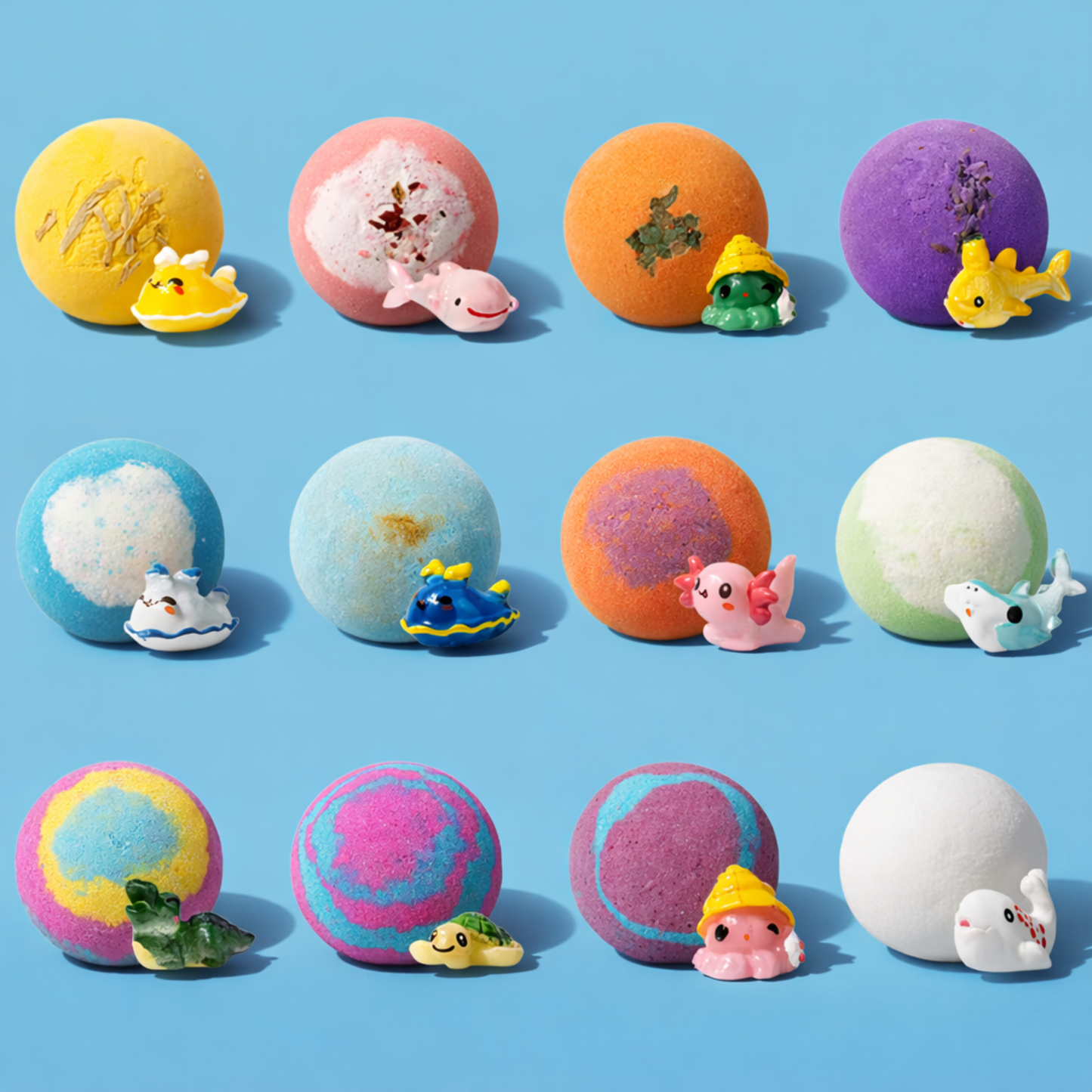 12 Fizzy Ocean Friends